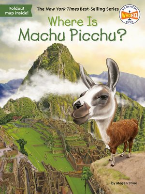 cover image of Where Is Machu Picchu?